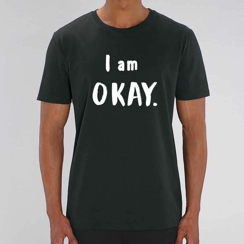 T-Shirt Particules homme - I am Okay ♥️ T-Shirt Particules homme - I am Okay ♥️