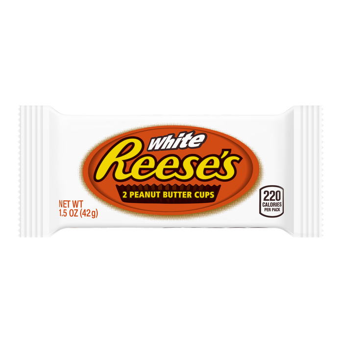 Chocolat - Reese's Peanut Butter White 2 cups 42g Chocolat - Reese's Peanut Butter White 2 cups 42g