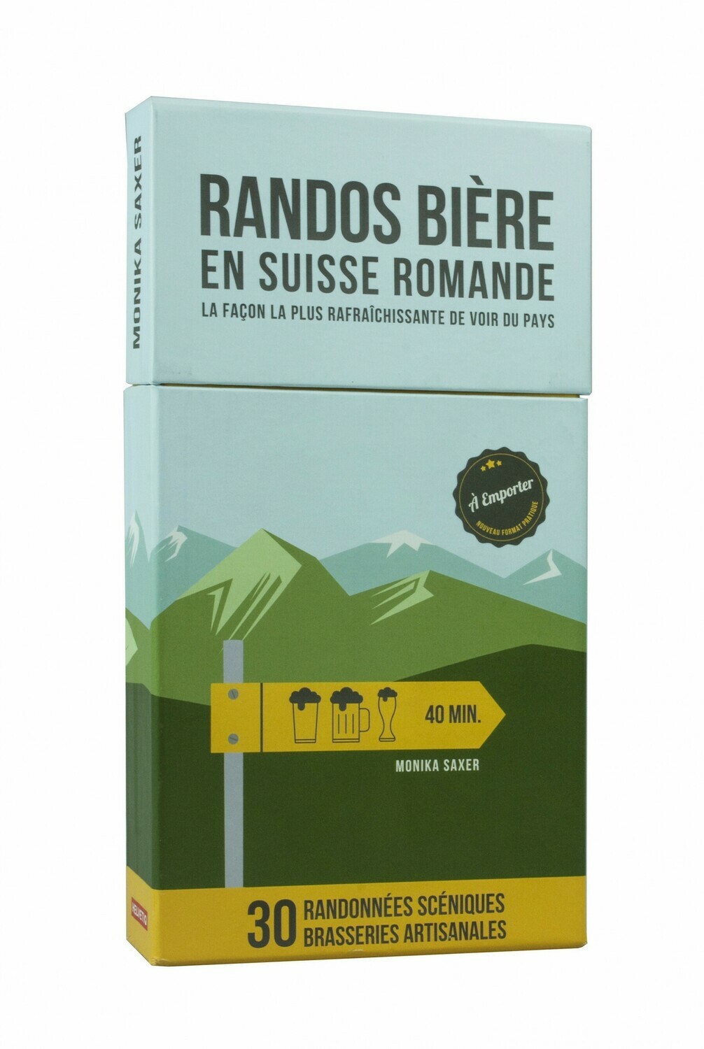Livre guide - Boîte - Randos Bières en Suisse Romande