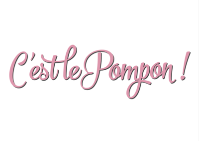 PROMO _ Carte postale Particules - C'est le pompon !