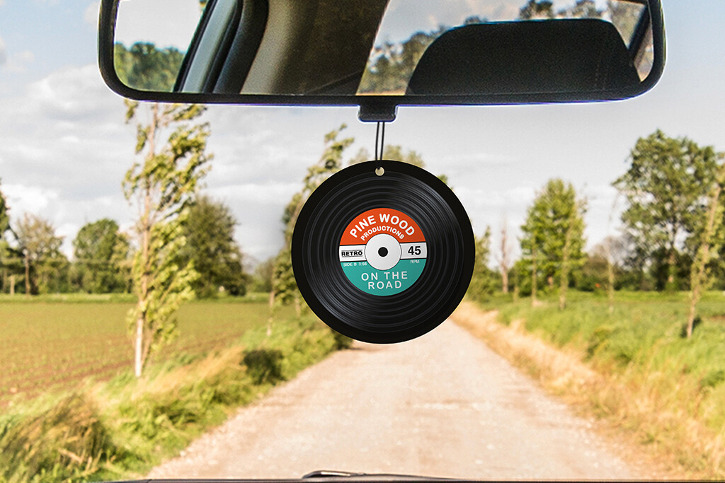 Sent bon pour voiture en forme de vinyle Sent bon pour voiture en forme de vinyle