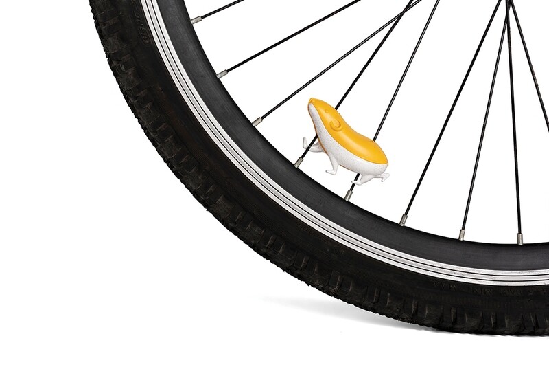 Le petit cochon-d'inde réflecteur pour les rayons de votre vélo