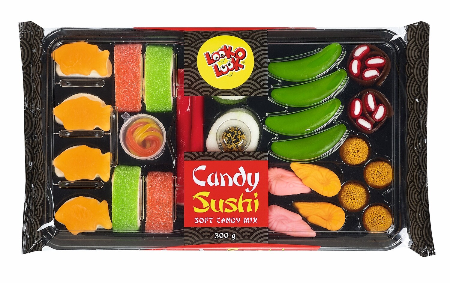 La barquette de sushi en bonbon 300g