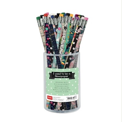 Crayon gomme en papier recyclé