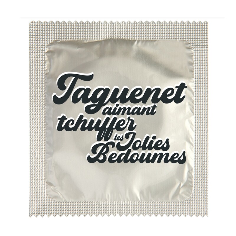 Préservatif Particules - Taguenet aimant Tchuffer les Jolies bedoumes Préservatif Particules - Taguenet aimant Tchuffer les Jolies bedoumes