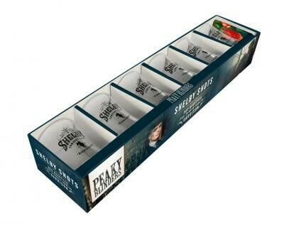 Coffret - 6 verres à shot et recettes Peaky Blinders - Shelby Shots Coffret - 6 verres à shot et recettes Peaky Blinders - Shelby Shots