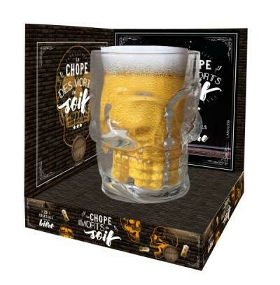 Coffret - La chope des morts de soif + recettes de cocktails à bas de bière Coffret - La chope des morts de soif + recettes de cocktails à bas de bière