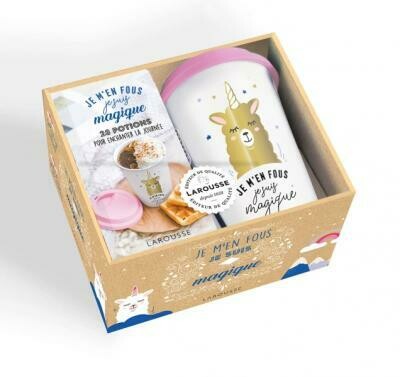 Coffret - Mug + livre de recettes : Je m'en fous, je suis magique Coffret - Mug + livre de recettes : Je m'en fous, je suis magique