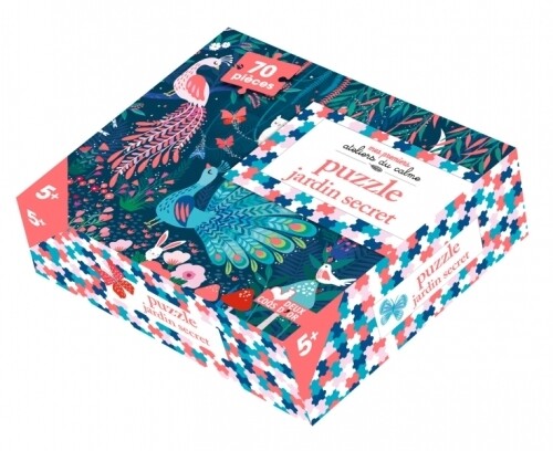 Puzzle enfant - Puzzle fluo jardin secret Puzzle enfant - Puzzle fluo jardin secret