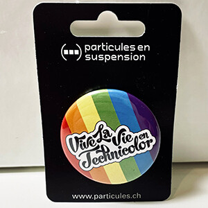 Badge Particules - Technicolor