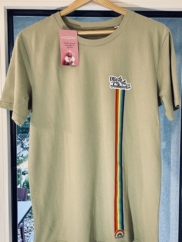 T-Shirt Particules - Technicolor