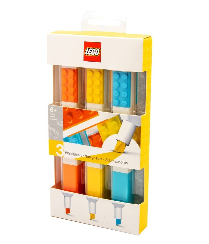 LEGO® 3 marqueurs surligneurs
