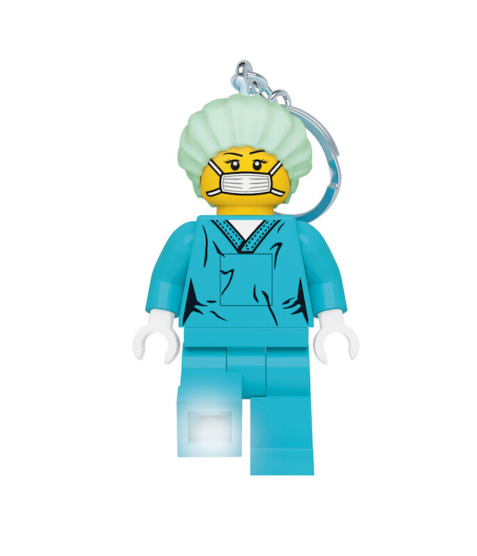 LEGO® Porte-clé & lampe de poche Minifigurine chirurgien 8cm