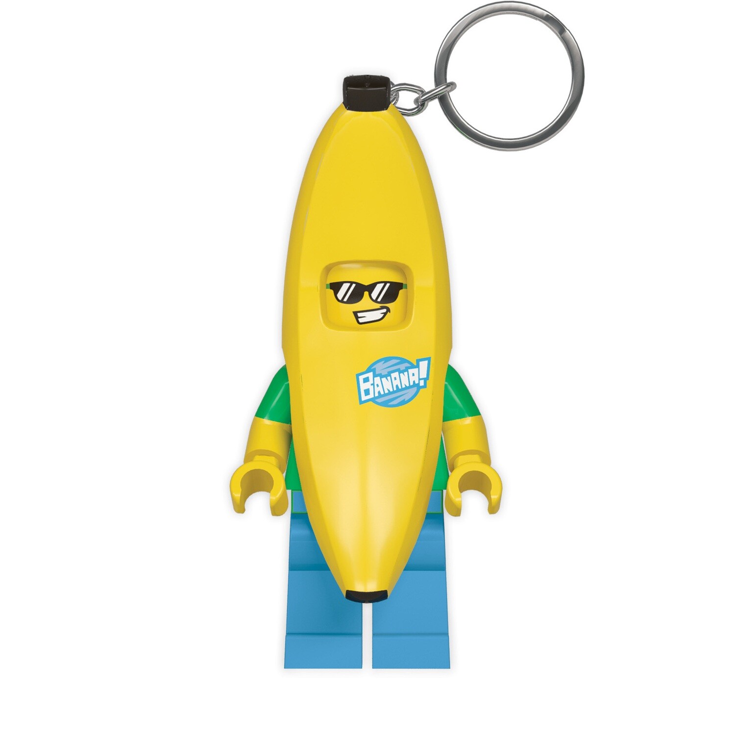 LEGO® Porte-clé & lampe de poche Minifigurine banane 8cm
