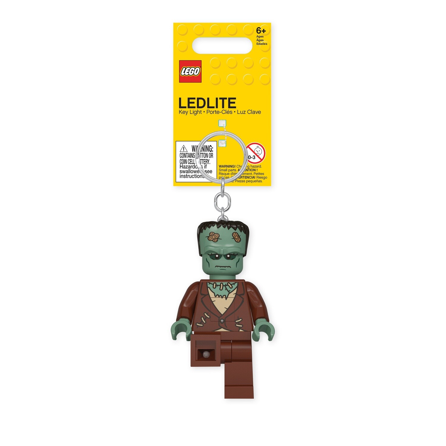 LEGO® Porte-clé & lampe de poche Minifigurine Frankenstein 8cm