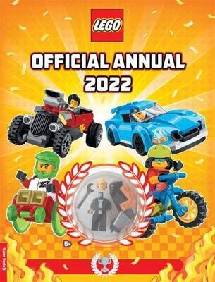 LEGO - revue en anglais : Official Annual 2022 (with Tread Octane minifigure)
