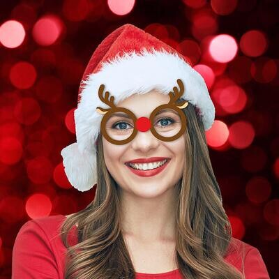 Kit de lunettes festives de Noël