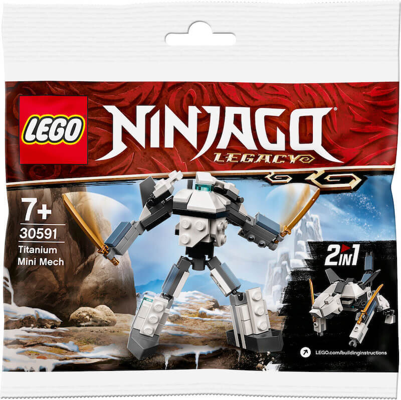 PROMO - LEGO® NINJAGO® - 30591 - Le mini robot Titane PROMO - LEGO® NINJAGO® - 30591 - Le mini robot Titane
