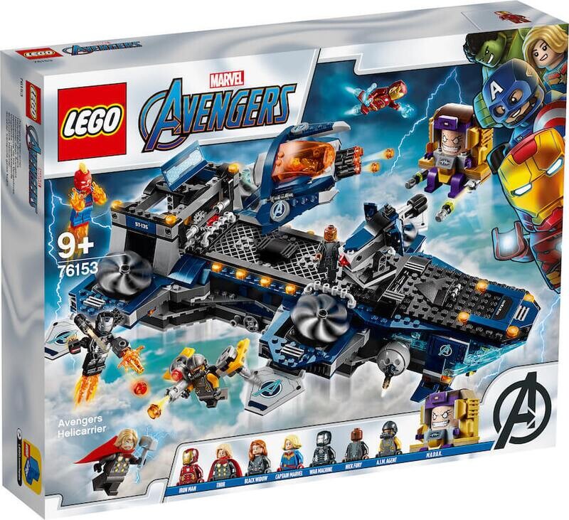 PROMO - LEGO® Marvel™ - 76153 - L'héliporteur des Avengers