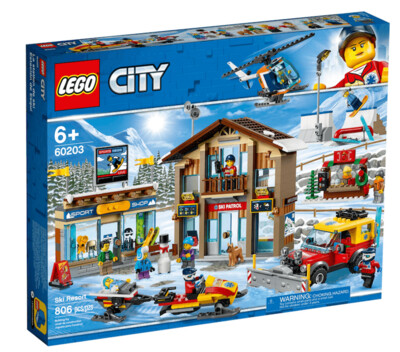 PROMO - LEGO®City - 60203 - RARE - La station de Ski