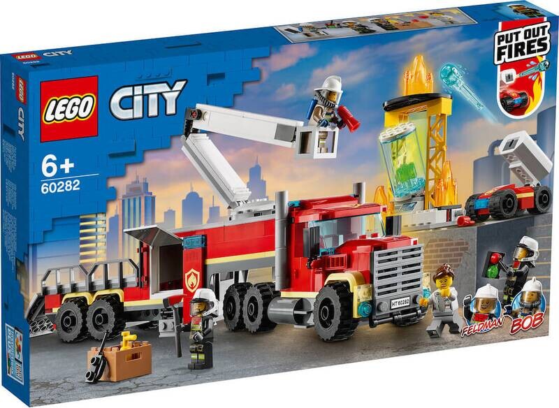 PROMO - LEGO®City - 60282 - L'unité de commandement des pompiers