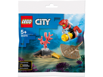 LEGO® City - 30370 - Le plongeur océanique