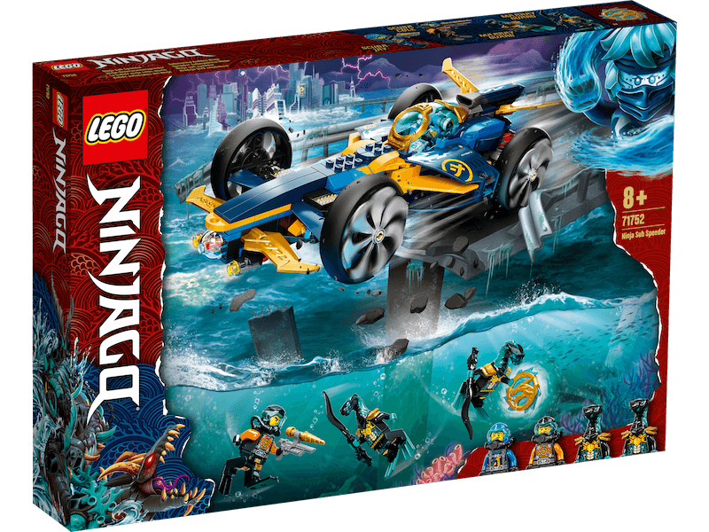 LEGO® NINJAGO® - 71752 - Le bolide ninja sous-marin