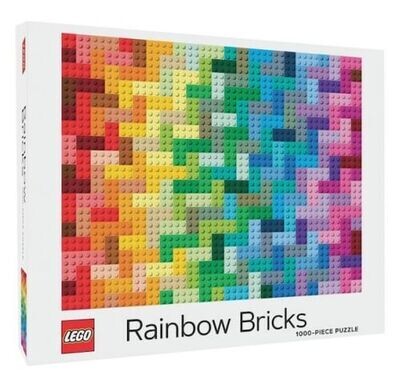 LEGO®  Puzzle 1000 pces Rainbow Bricks Puzzle