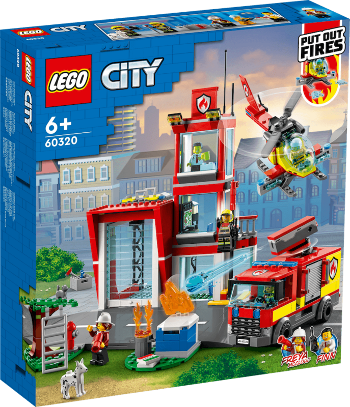 PROMO - LEGO® City - 60320 - La caserne des pompiers