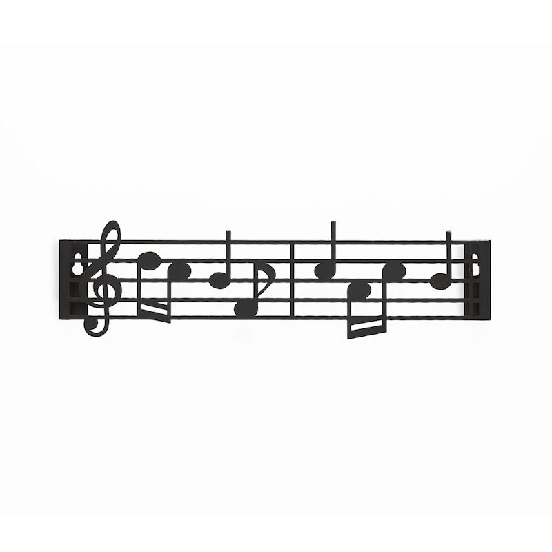 Patères musicale pour accrocher ses clés