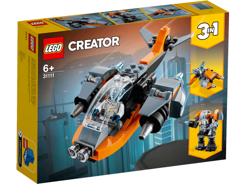 PROMO - LEGO® Creator - 31111 - Le cyber drone PROMO - LEGO® Creator - 31111 - Le cyber drone