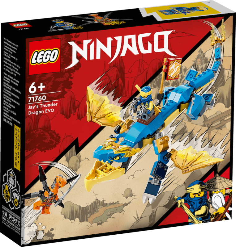 PROMO - LEGO® NINJAGO® - 71760 - Le dragon du tonnerre de Jay - Évolution