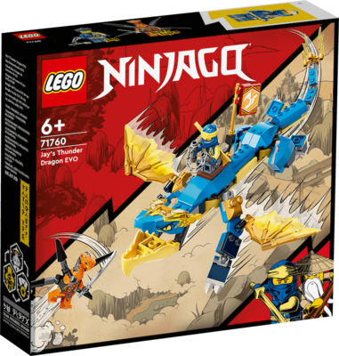 LEGO® NINJAGO® - 71760 - Le dragon du tonnerre de Jay - Évolution