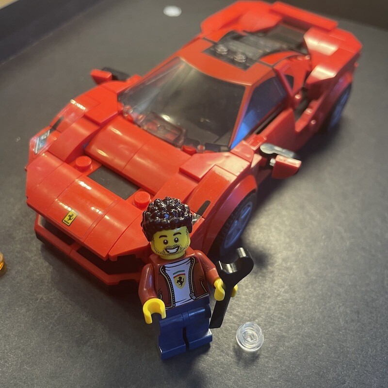 LEGO® Speed Champions - 76895 - Difficile à trouver -  Ferrari F8 Tributo