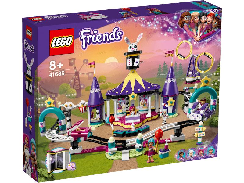 PROMO - LEGO® Friends - 41685 - Les montagnes russes de la fête foraine magique