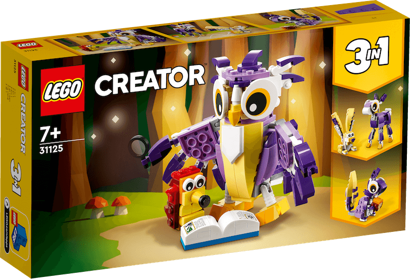 LEGO® Creator  - 31125 - Fabuleuses Créatures de la Forêt