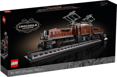LEGO® Creator Expert - 10277 - Dernières pièces - La locomotive crocodile