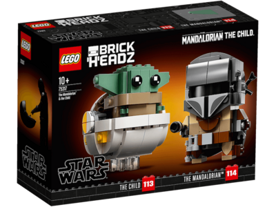 75317 - LEGO® BrickHeadz - Le Mandalorien et l'Enfant
