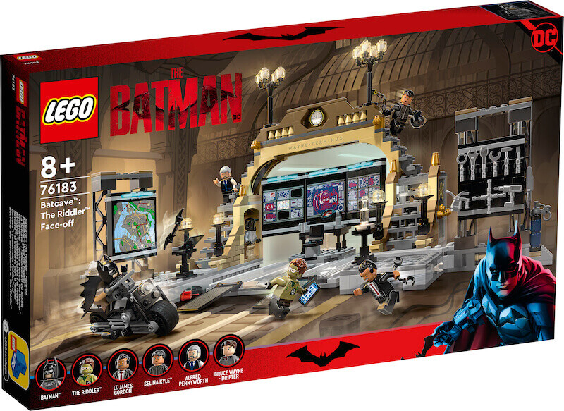 COUP DE COEUR !! LEGO® DC - 76183 - La Batcave™ : l’affrontement du Sphinx