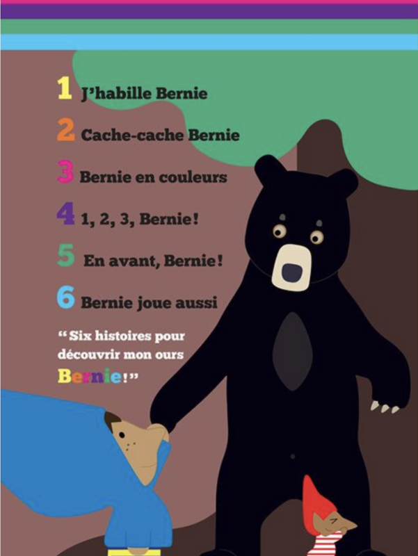 Livre enfant - Bernie c'est mon ours