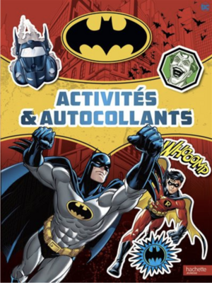 Livre enfant - Batman - Activités et autocollants