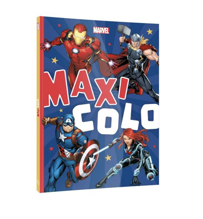 Livre enfant - Marvel - Maxi colo