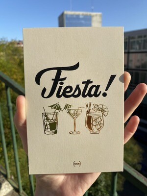 Carte postale Particules -  Fiesta