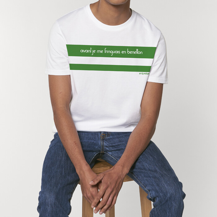 T-Shirt Unisex Particules - Avant je me fringuais en Benetton