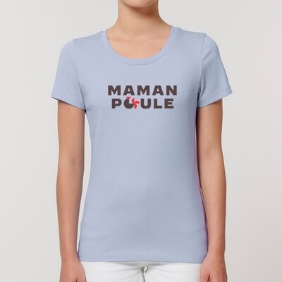 T-Shirt Particules Femme - Maman Poule