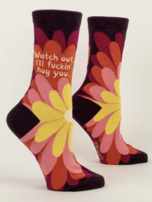 Chaussettes femme - Watch out. I'll hug you