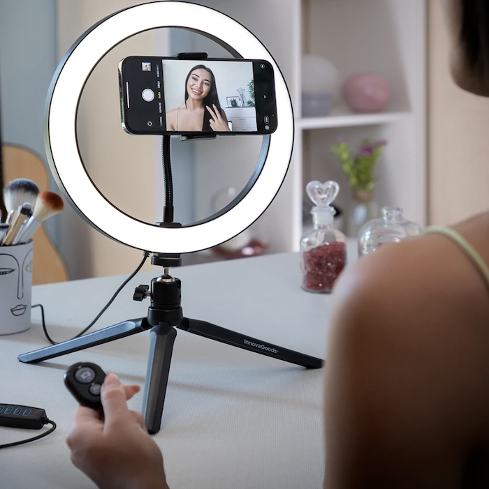 Ring Light pour vos selfies ( Avec télécommande )