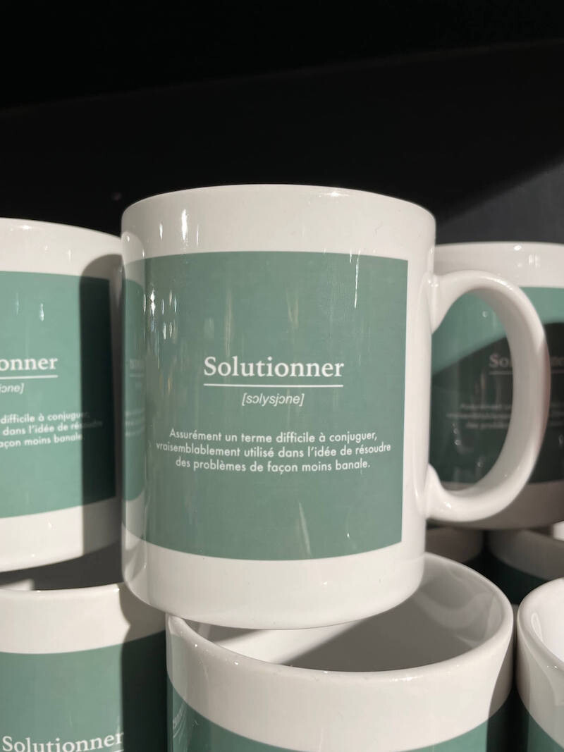 La tasse Particules -  Solutionner