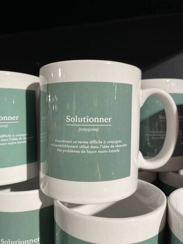 La tasse Particules -  Solutionner