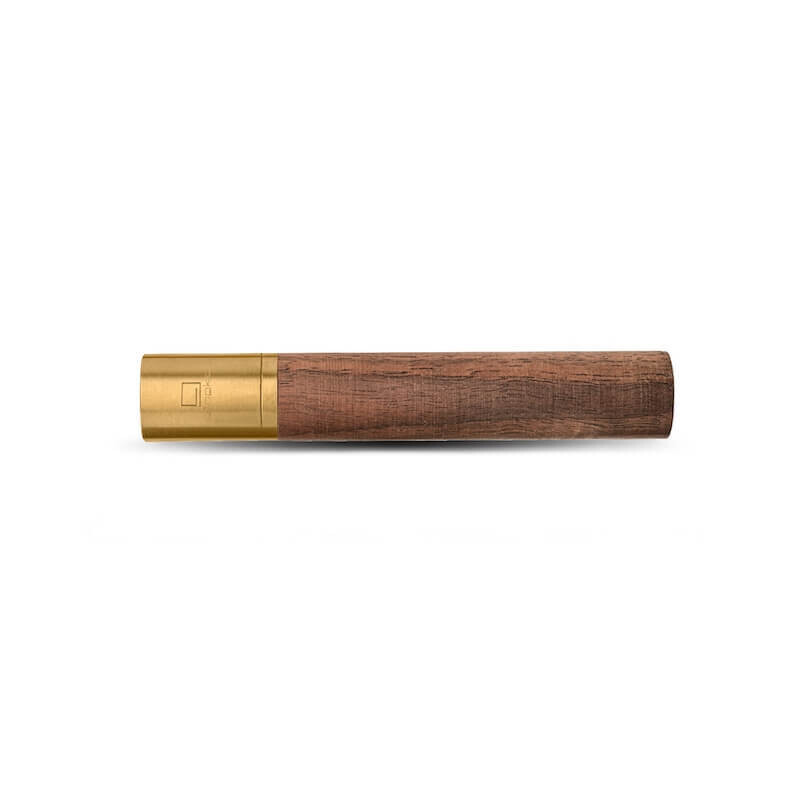 Gingko - Briquet sans flamme - Noyer bois naturel